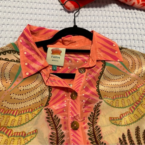 Farm Rio Colorful patterned blouse - Picture 3 of 6